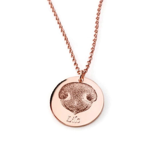 Nose Print Necklace by Cherished Moments