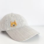 Corgi Patch on a Baseball Cap